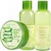 自然樂園natureRepublic清新綠茶水+乳液+蘆薈膠組合(180+180+300ml)